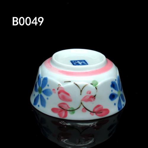 厂家直销 潮州日用陶瓷碗 手工绘画 仿古瓷器秋盛碗b004.